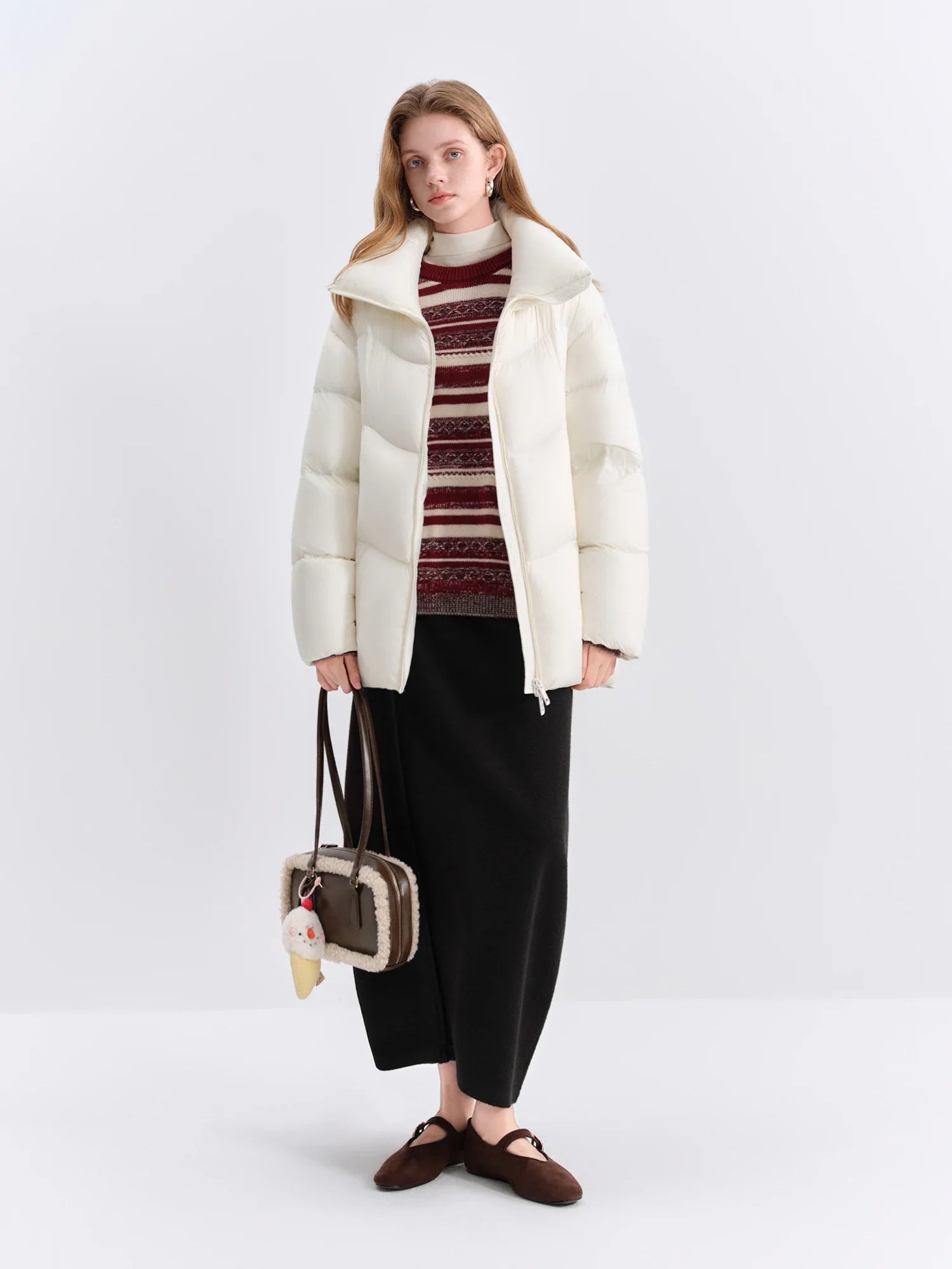 Fall Winter Wool Skirt