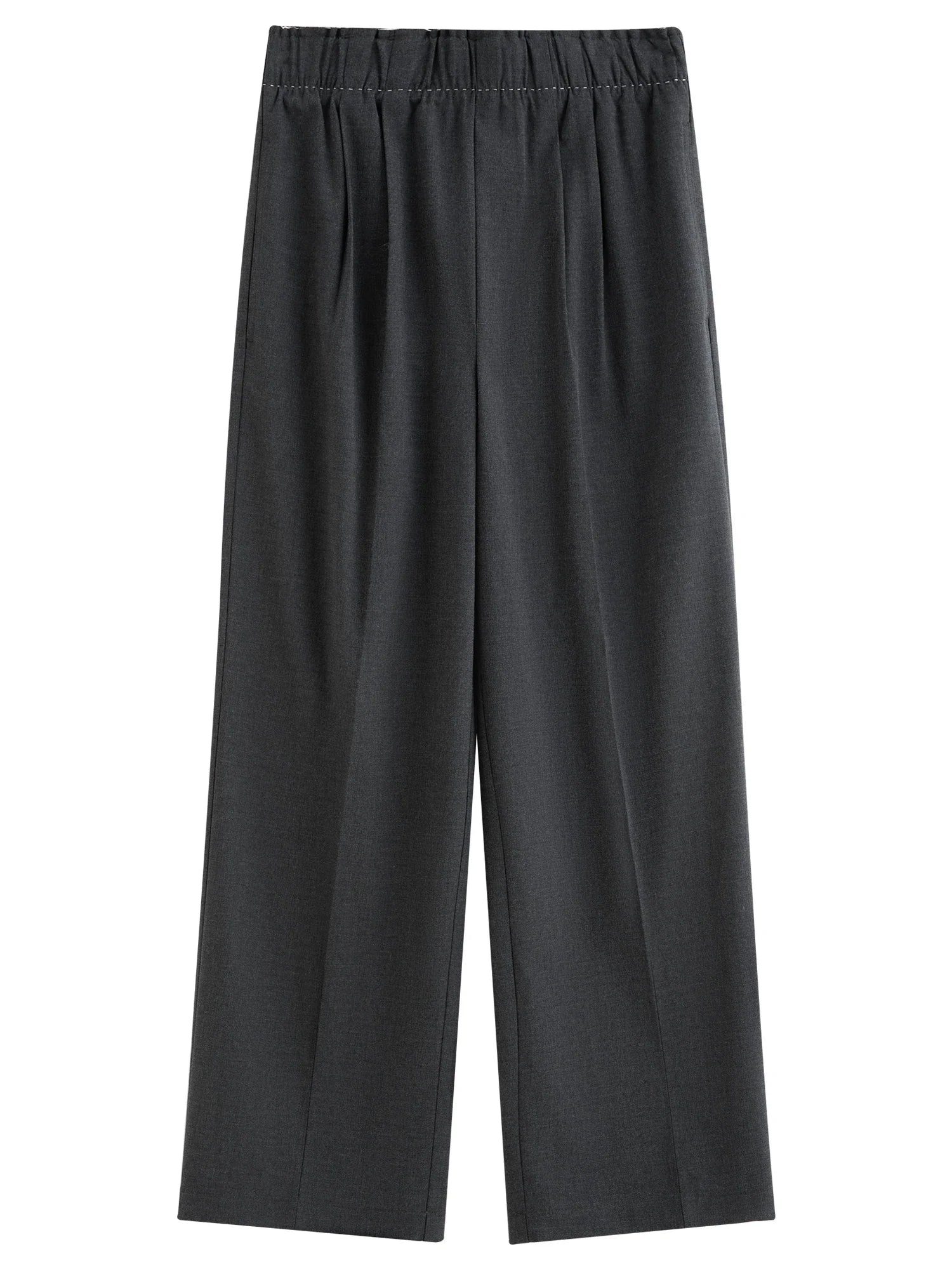 Oversized Tapered Gray Pants