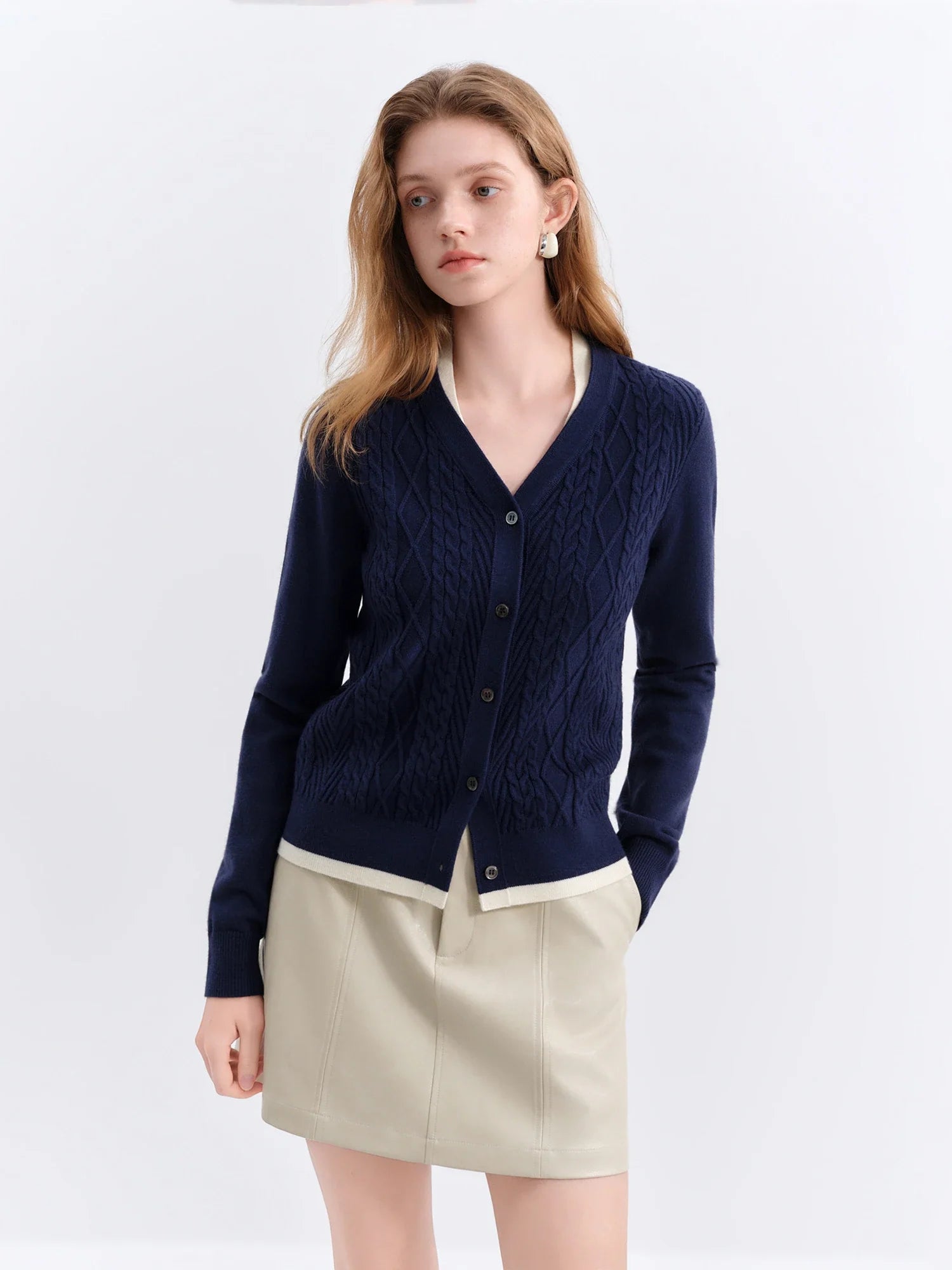 Two-piece Knitted Cardigan