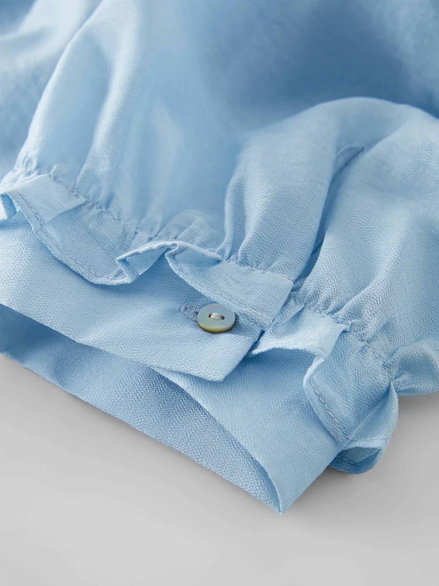 Summer Loose Light Blue Midi Dress