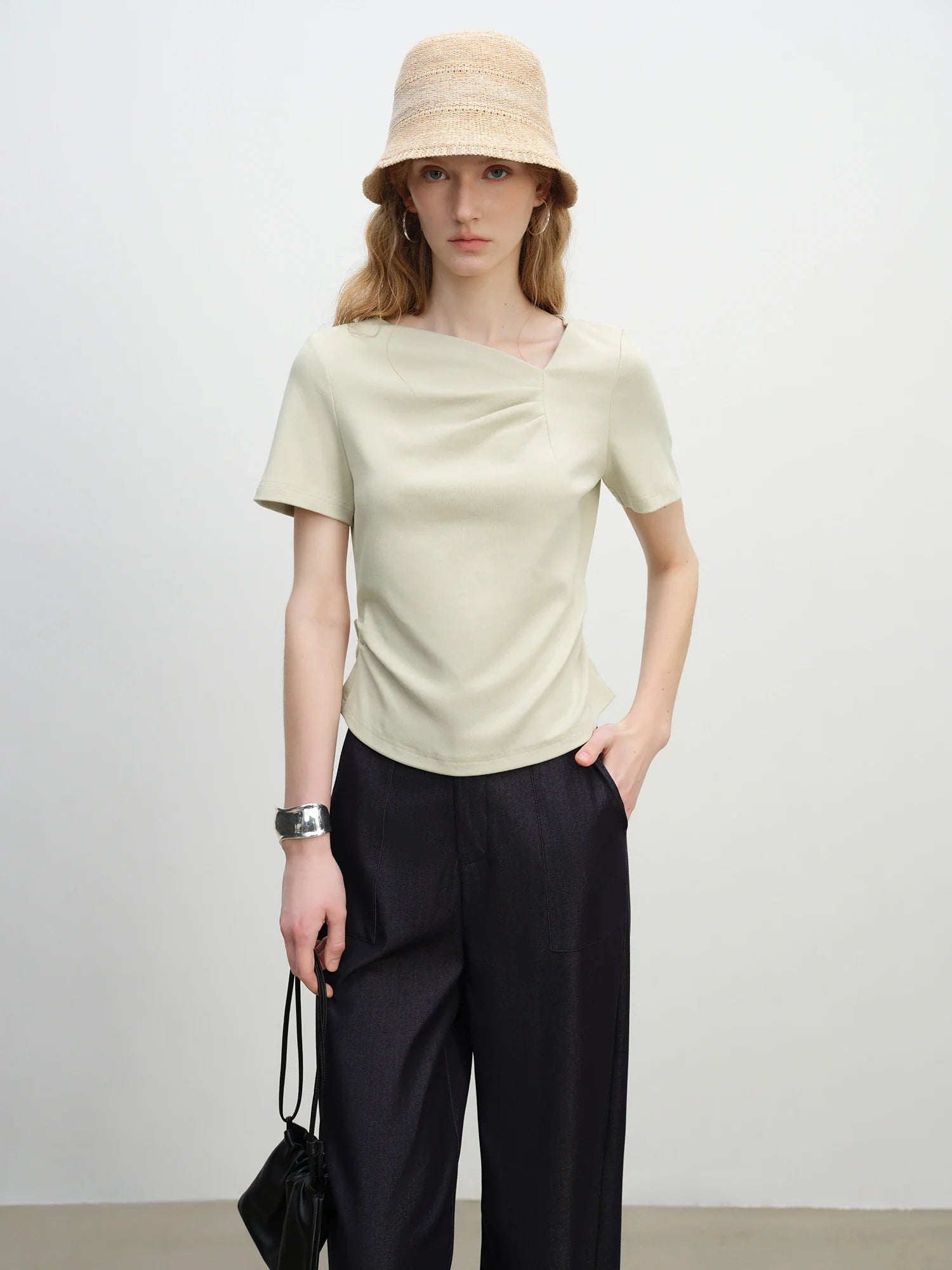 Asymmetric Sleeveless Top