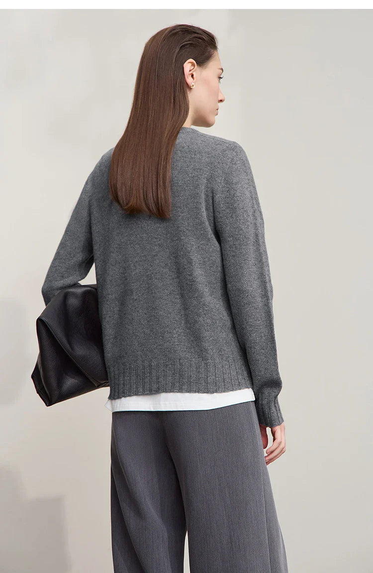 Loose Casual Versatile Wool Sweater