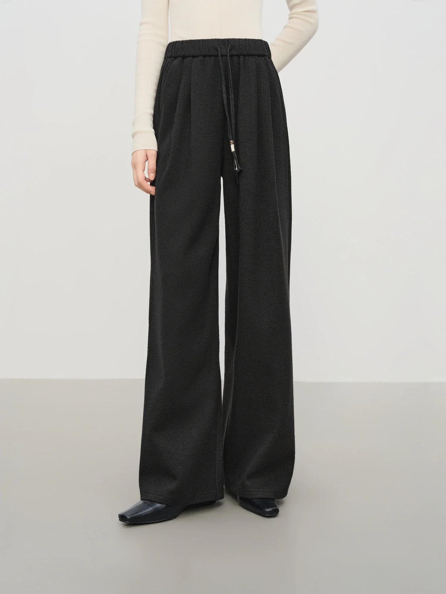 Casual Loose Wool Pants