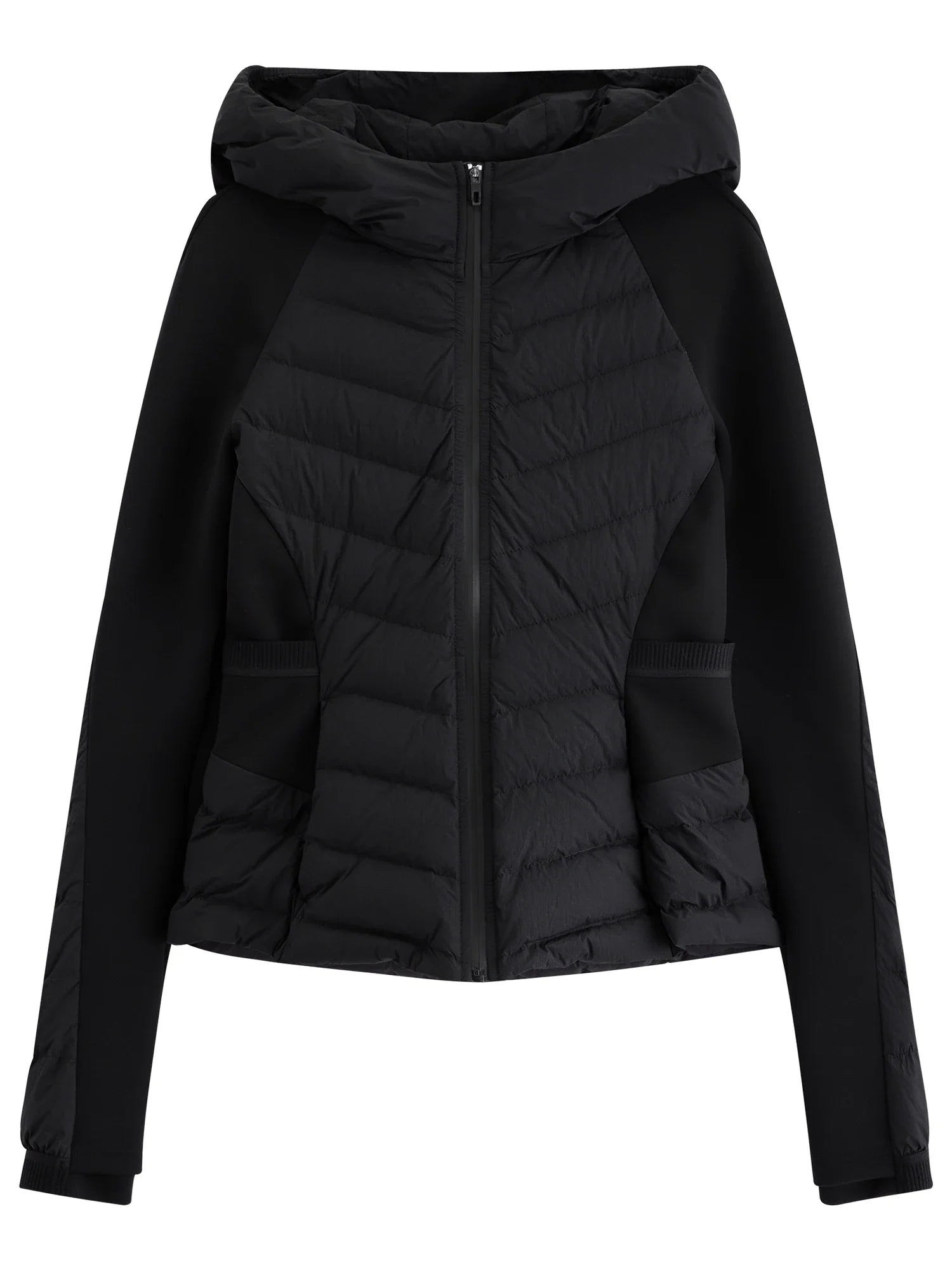 Lightweight Hooded Black Jacket