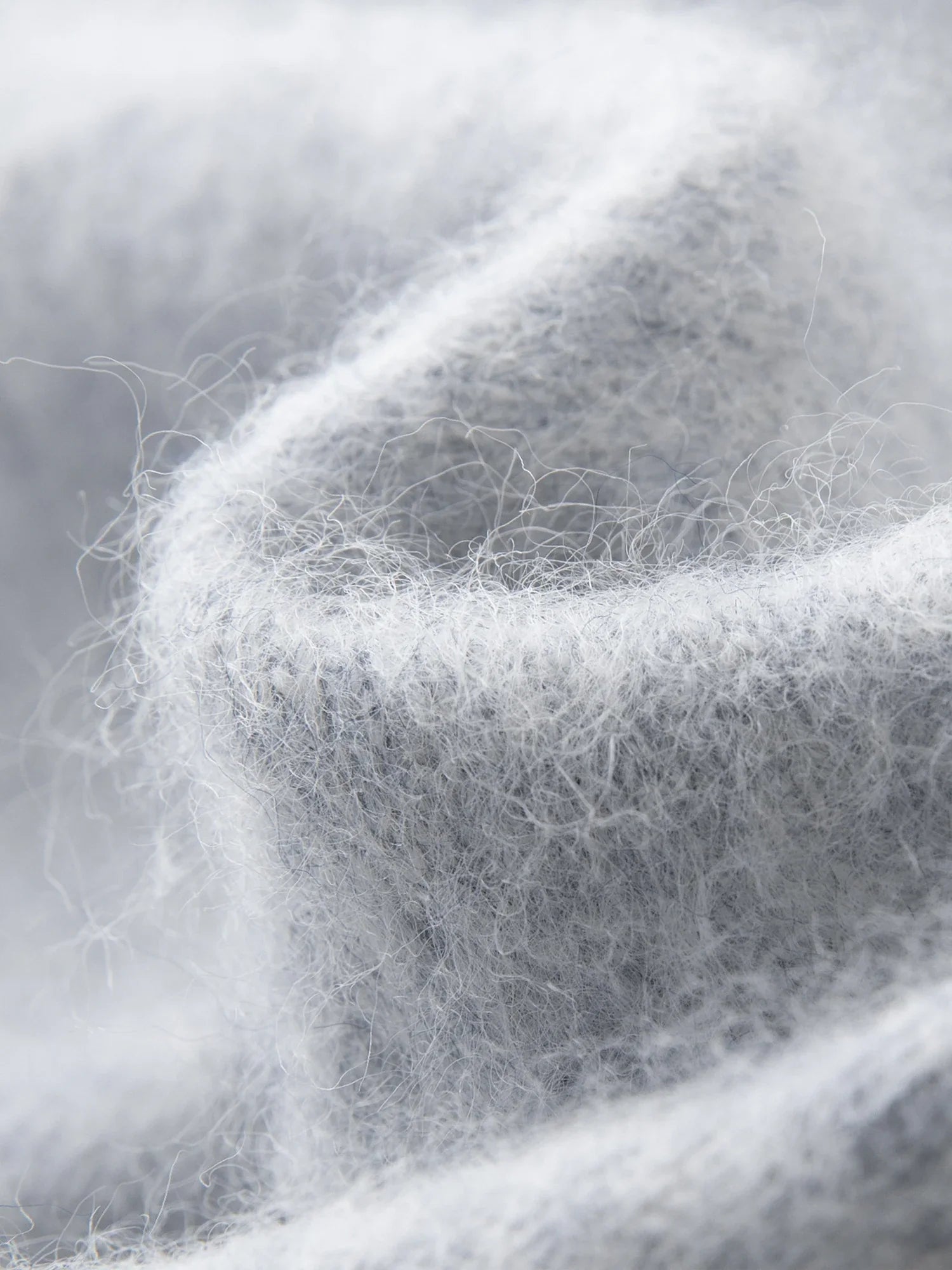 Wool Blend Knitted Cardigan