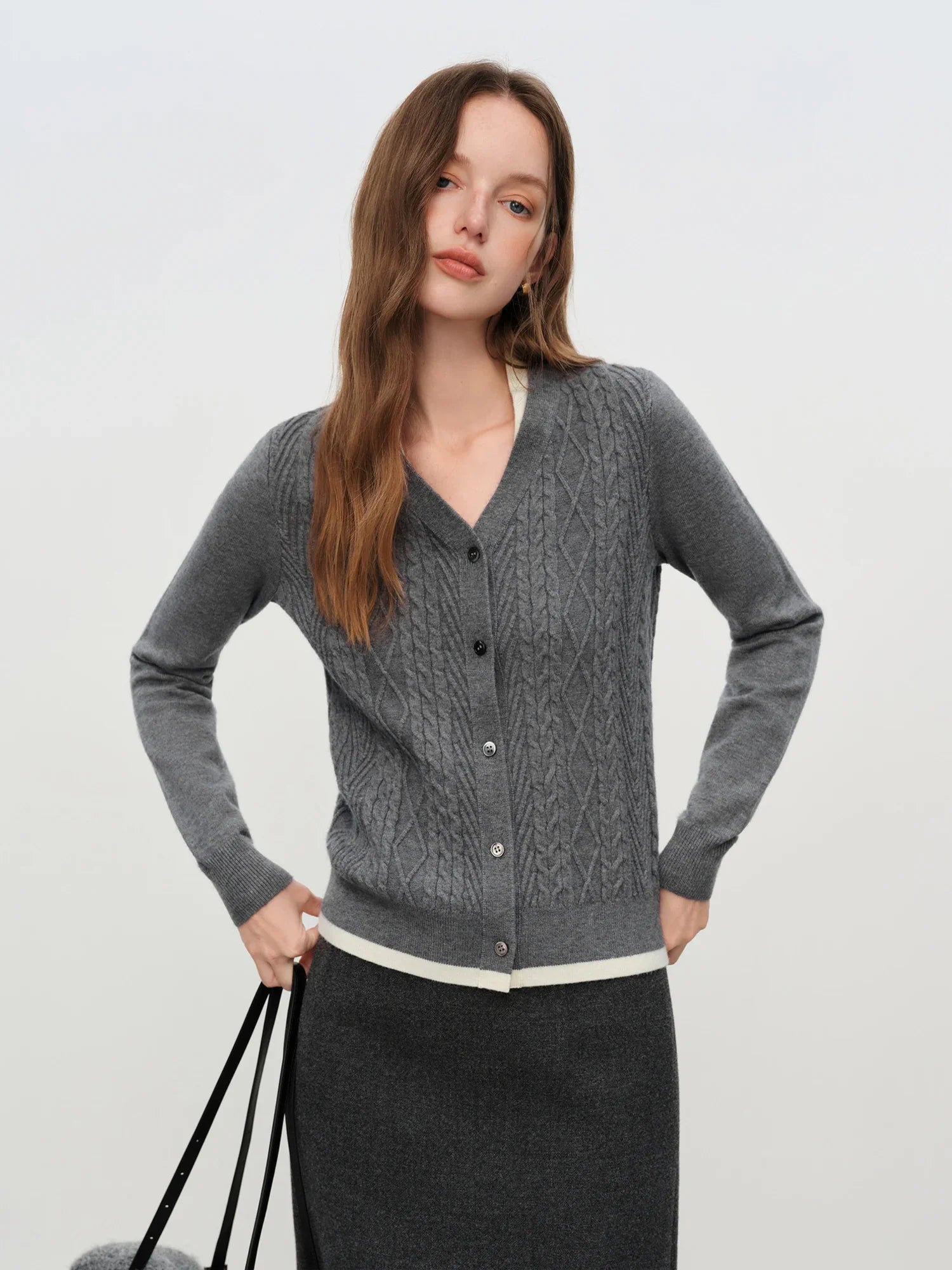 Two-piece Knitted Cardigan