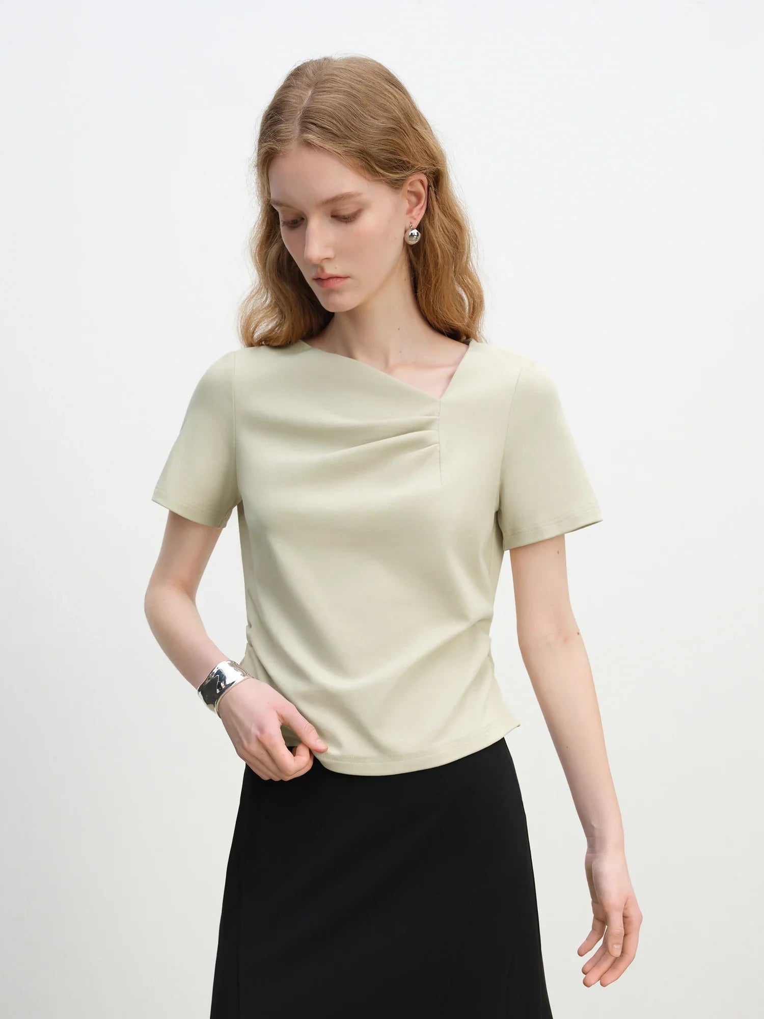 Asymmetric Sleeveless Top