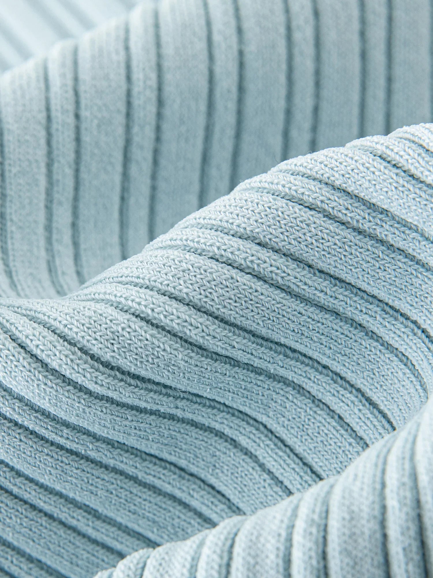 Short-sleeved Knitted Stripe T-shirt