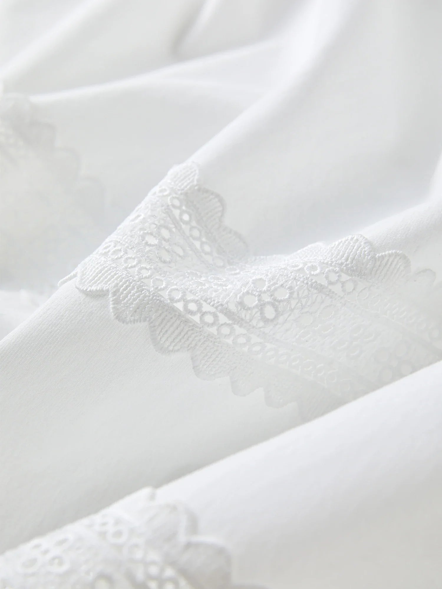 Lace Patchwork Short-sleeved Maxi Dress