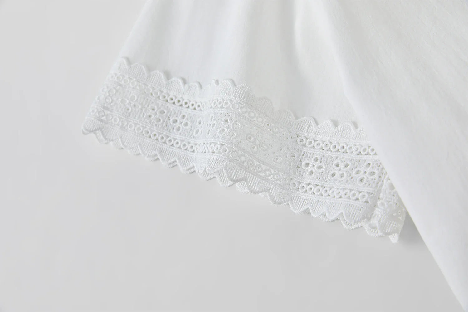 Lace Patchwork Short-sleeved Maxi Dress