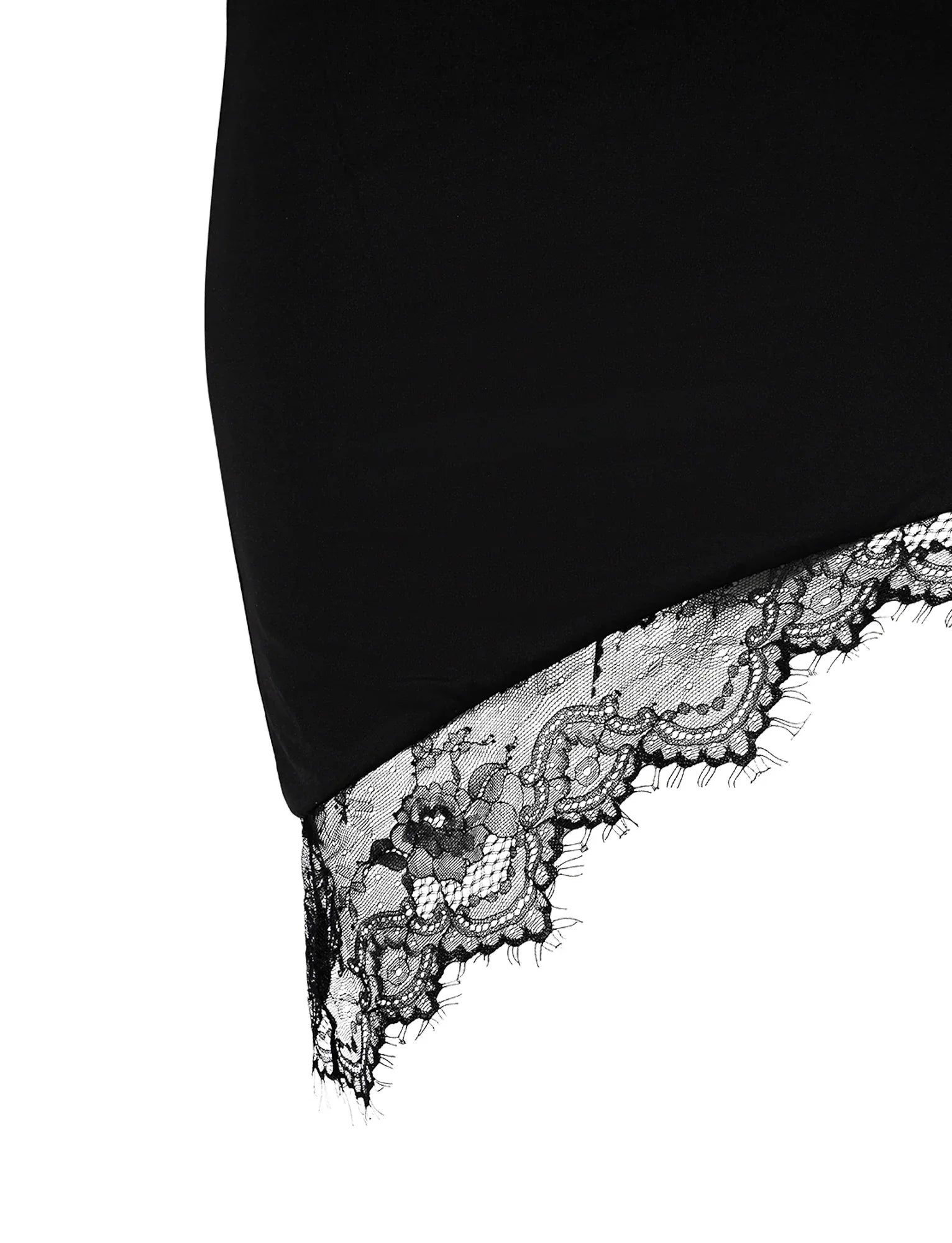 Sexy black crop top with skirt