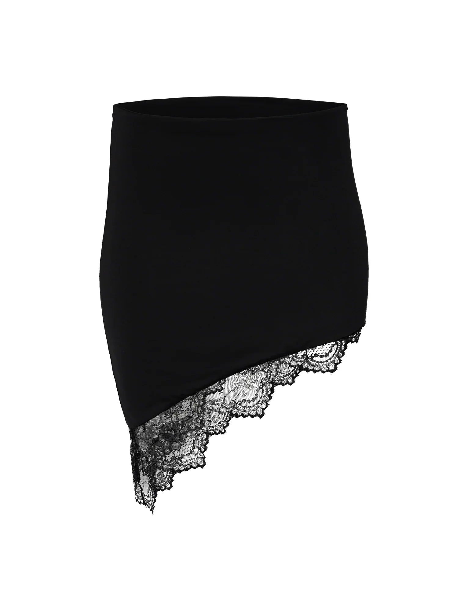 Sexy black crop top with skirt