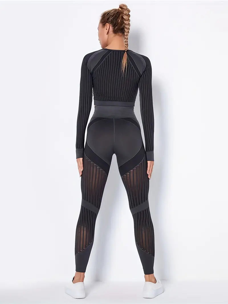 Seamless Knitted Absorbent Yoga Wearsuit