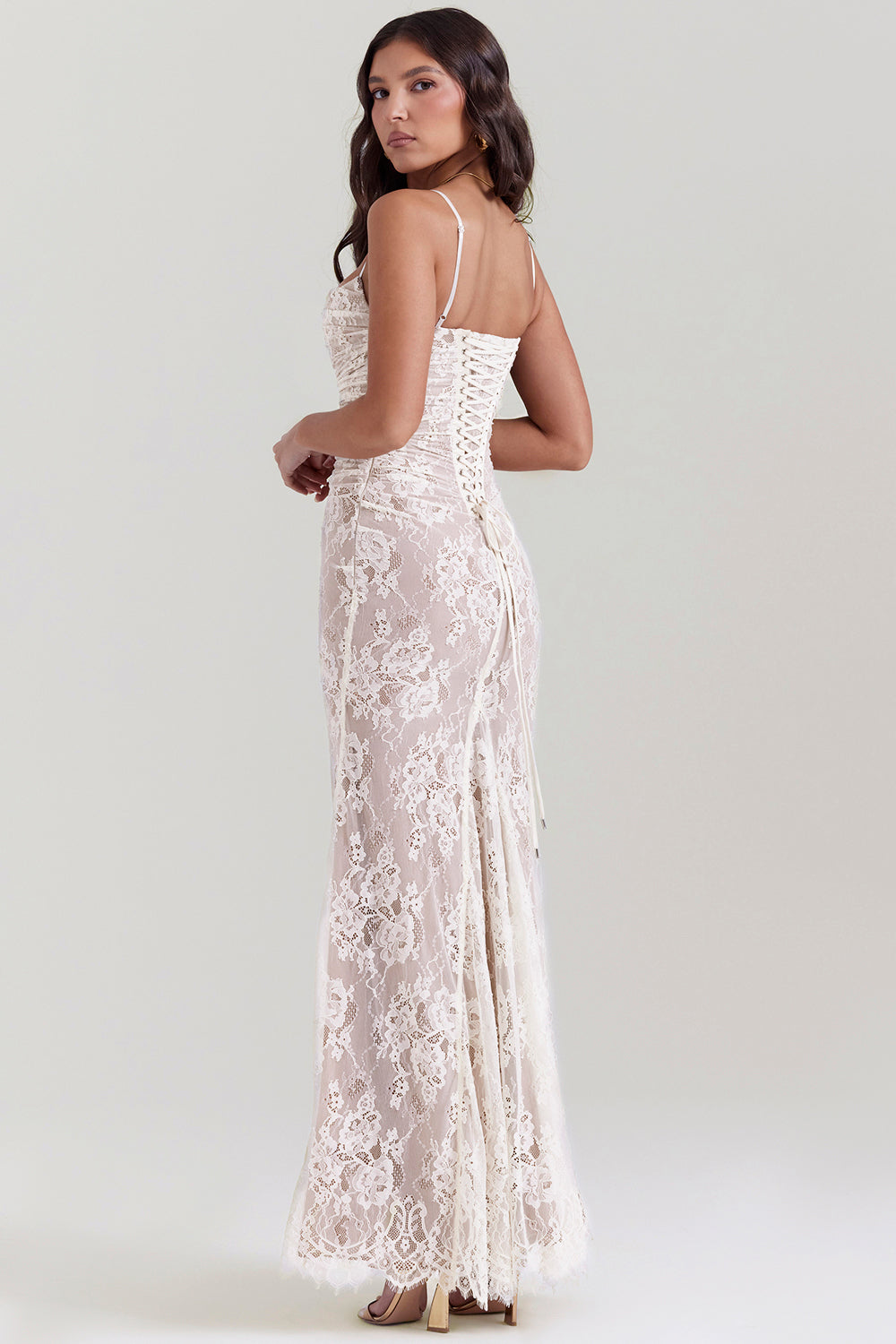 Lace maxi dress