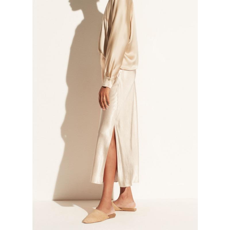 Side Slit Maxi Skirt