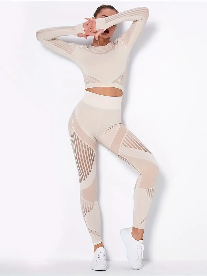 Seamless Knitted Absorbent Yoga Wearsuit