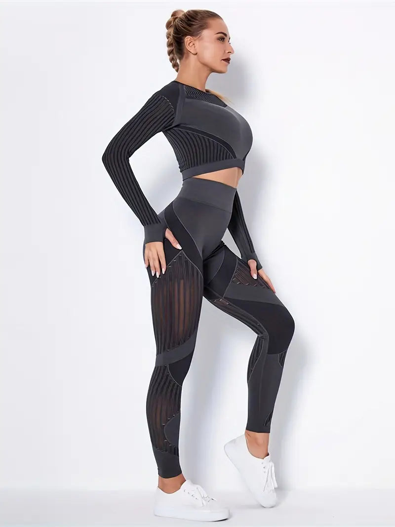 Seamless Knitted Absorbent Yoga Wearsuit