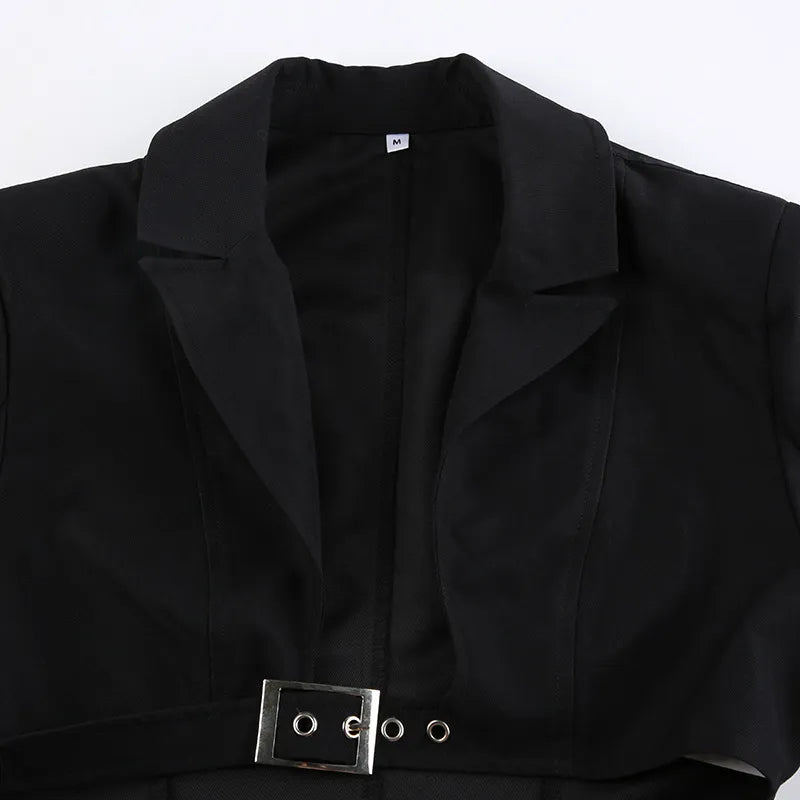 Lapel Midriff baring top