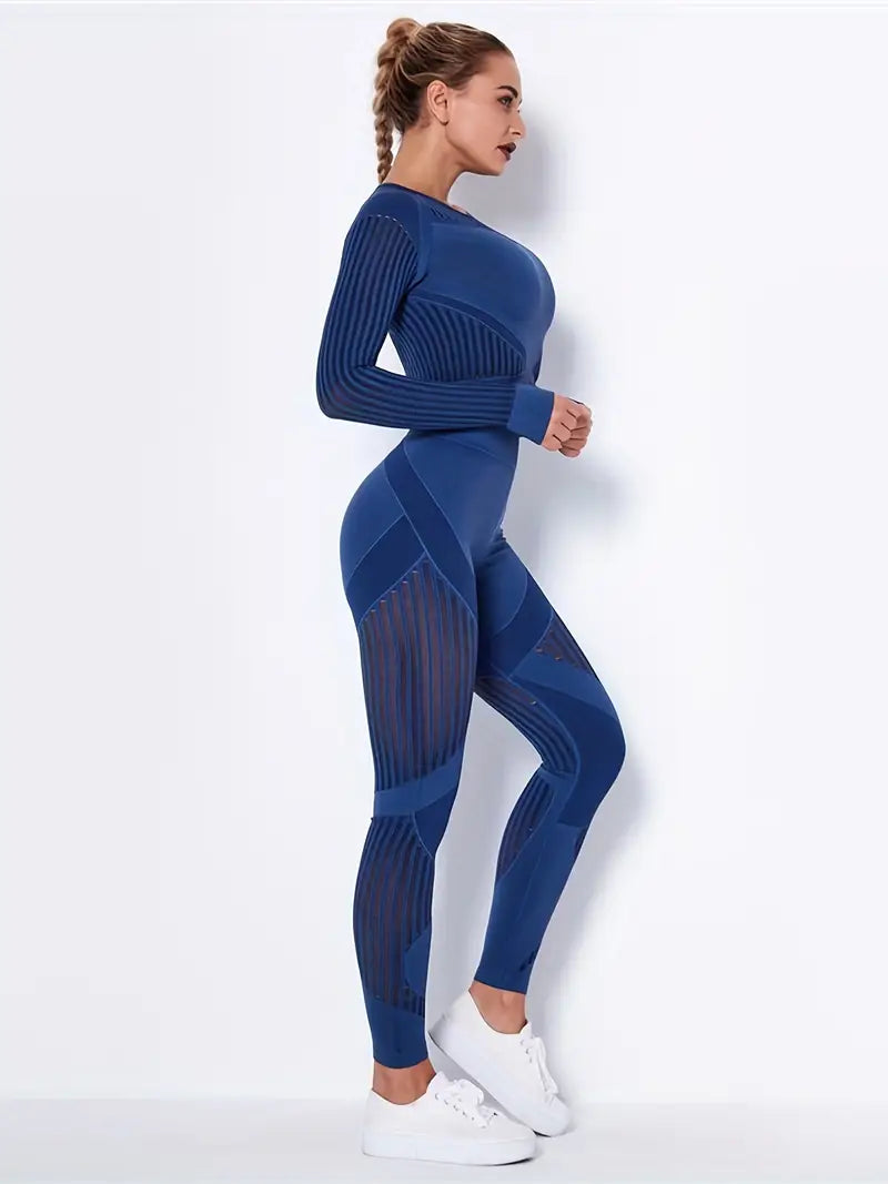 Seamless Knitted Absorbent Yoga Wearsuit