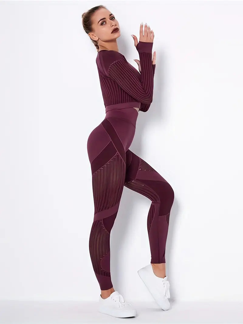 Seamless Knitted Absorbent Yoga Wearsuit