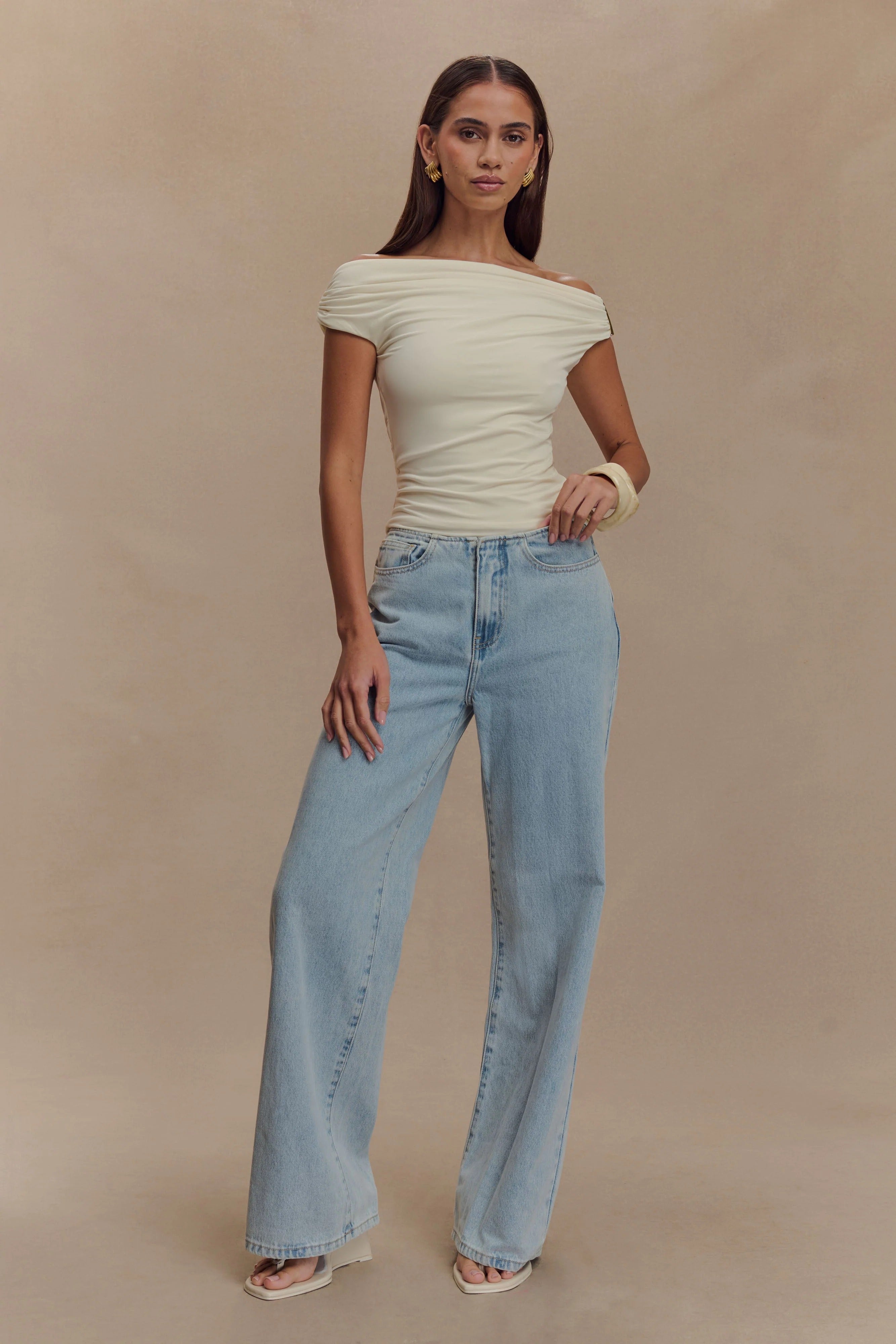 Slinky Top With Hardware