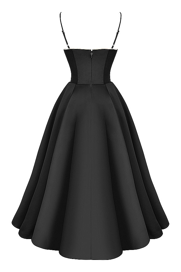 Tulle midi dress